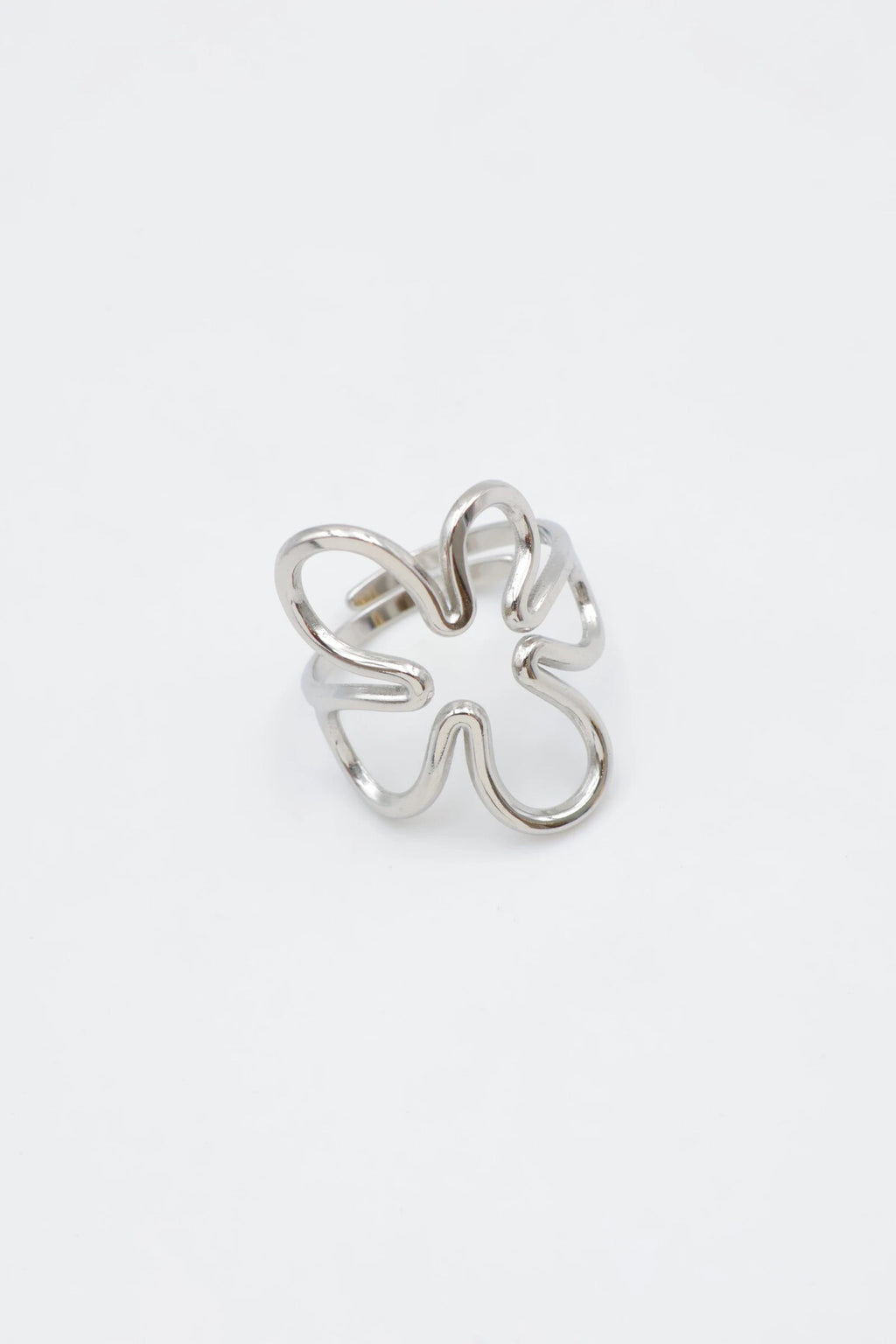✨ Bague Elina – Design Organique & Modernité Floral 🌸✨