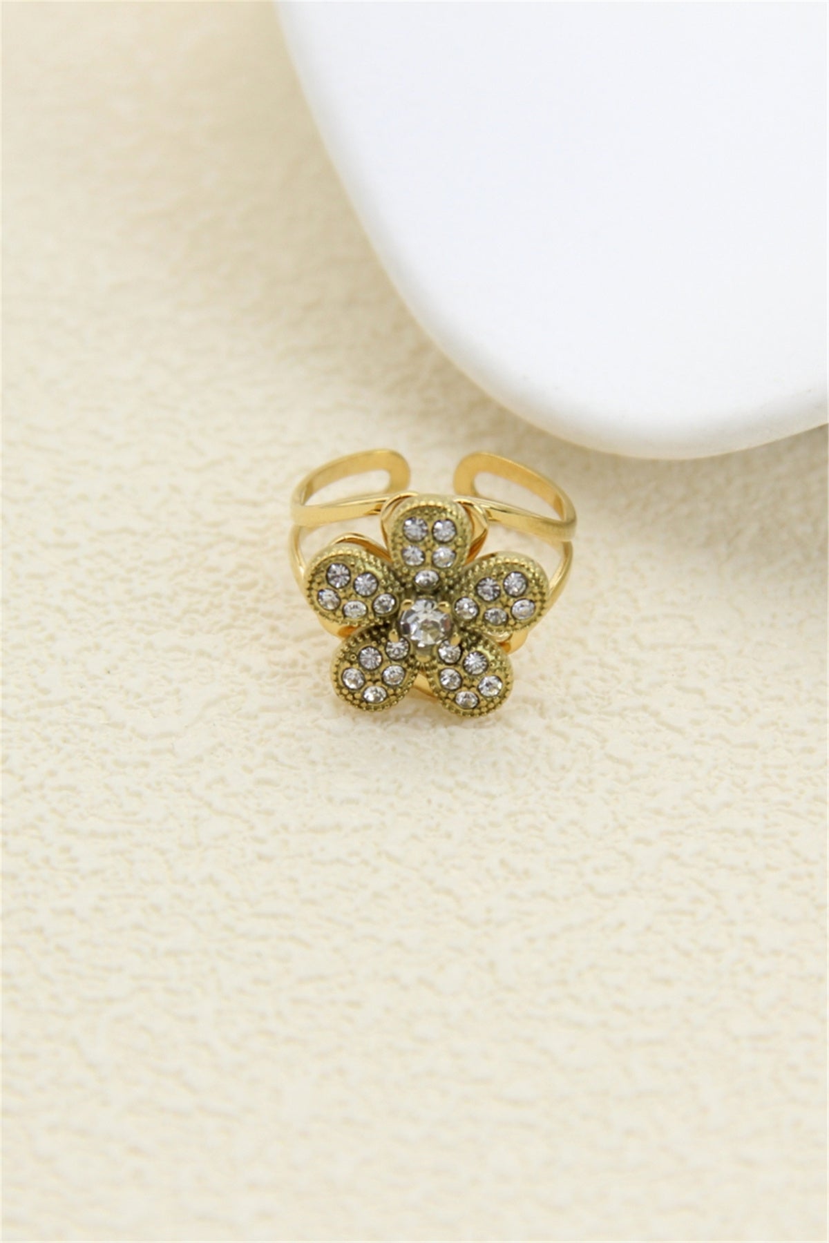 🌸 Bague Anti-Stress Valériane – Alliez beauté et sérénité