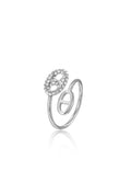 ✨ Bague Lydia Argent – Raffinement contemporain ✨