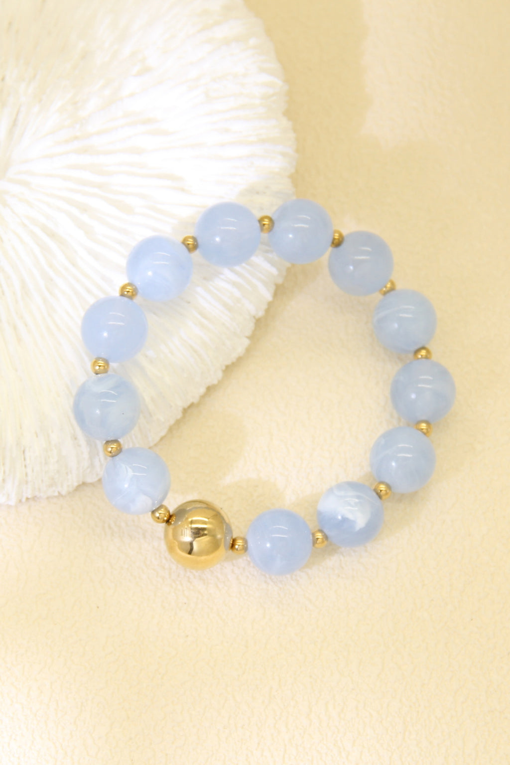 🔮 Collection Bracelet Crystal – La douceur des perles marbrées