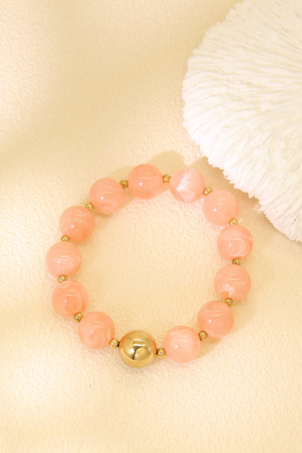 🔮 Collection Bracelet Crystal – La douceur des perles marbrées