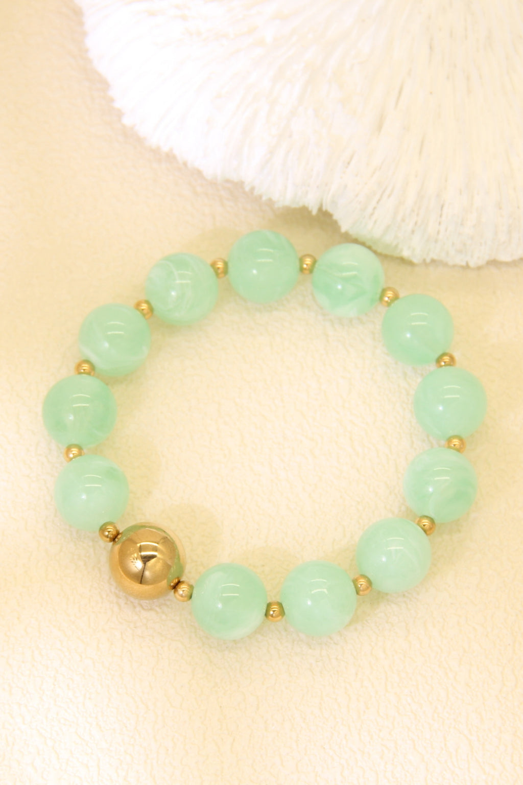 🔮 Collection Bracelet Crystal – La douceur des perles marbrées