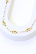 ⚓ Bracelet Marine – Le chic intemporel des perles et du grain de café