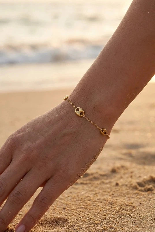 ✨ Bracelet Morgane – Minimalisme & Élégance Intemporelle ☕✨