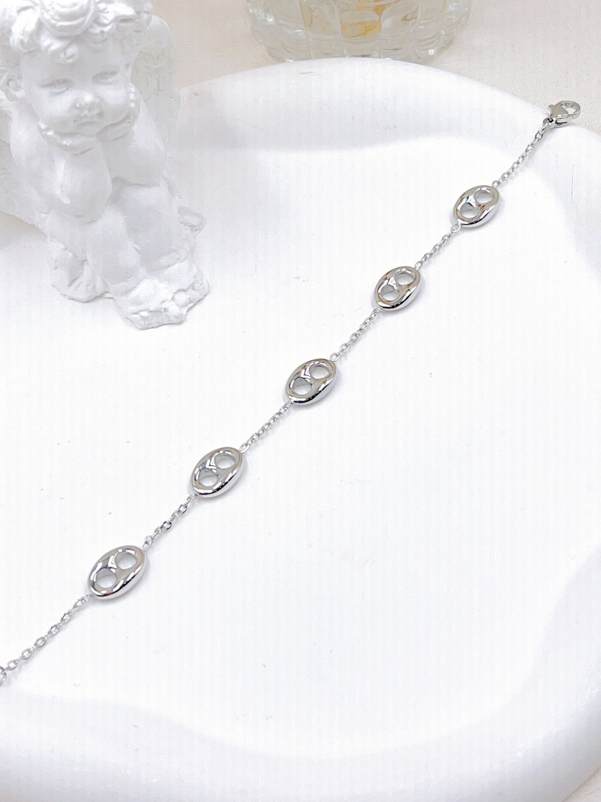 ✨ Bracelet Ninon argent – Élégance intemporelle ✨