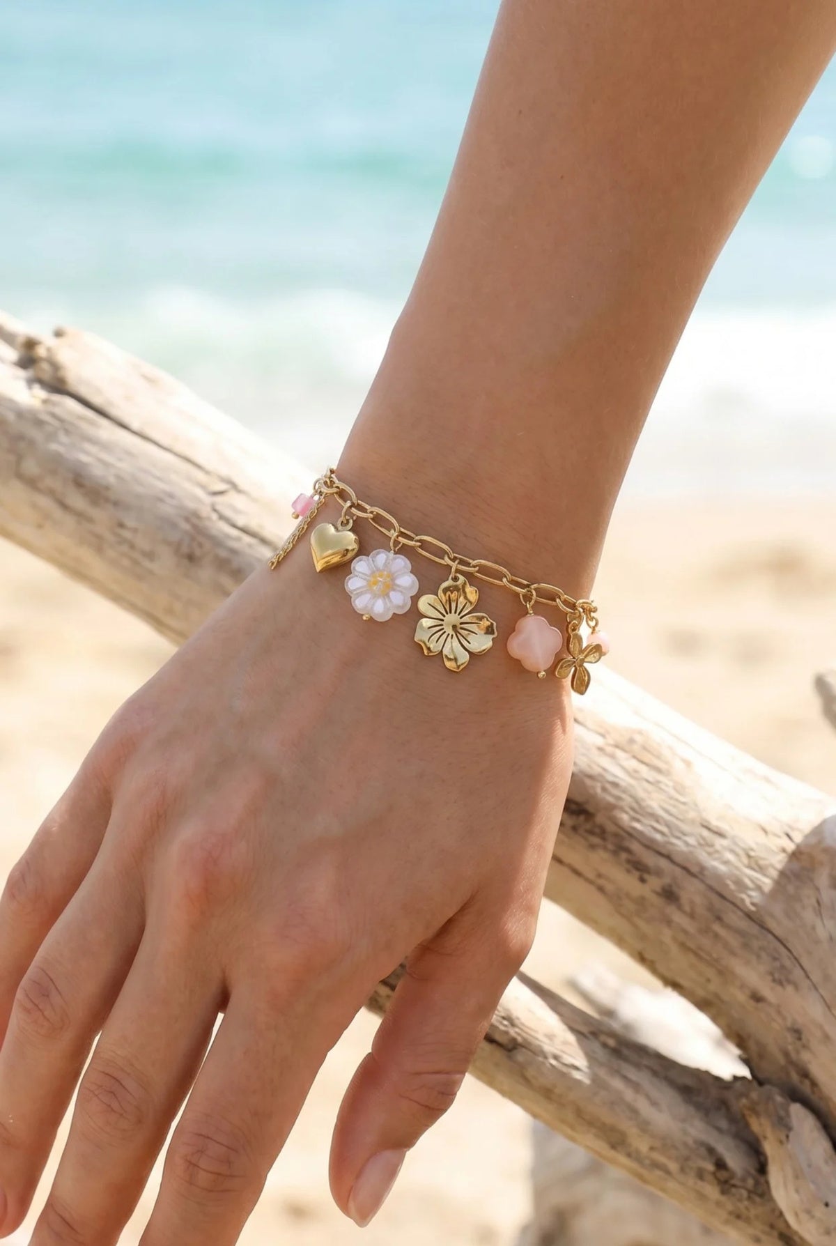 ✨ Bracelet Sakura – Douceur Florale & Poésie 🌸✨