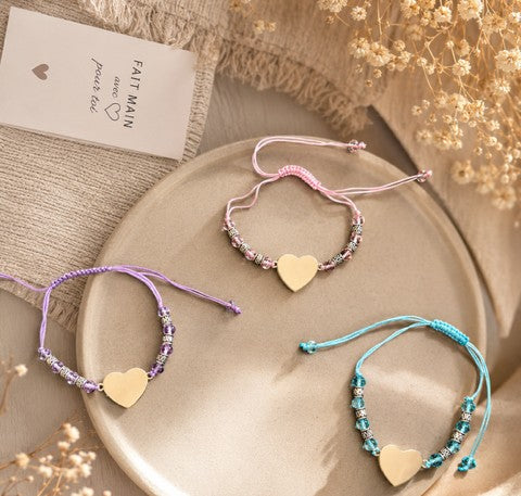 ✨ Bracelet Cœur Personnalisable ✨