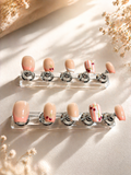 🍒 Press-on nails cerises – Douceur fruitée et élégance 🍒